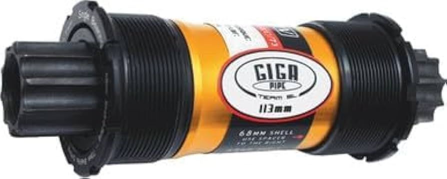 Truvativ, Giga Pipe SL, ISIS bottom bracket, BSA, 73Emm, 118mm, Steel, Black, 00.6415.011.000