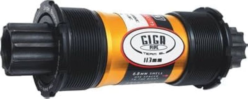 Truvativ, Giga Pipe SL, ISIS bottom bracket, BSA, 73Emm, 118mm, Steel, Black, 00.6415.011.000