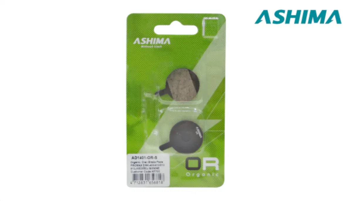 Ashima Semi-Metallic Disc Brake Pads, Promax DSK-400/410/610/610J/650/650J &amp;amp; XNINE