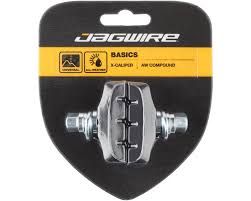 Jagwire, Basics Road, Road brake pads, All-Weather (Aw), Black, Pair