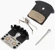 Shimano, BR-M9000, J04C, Disc brake pads, Metal, With fins, Pair, J type, Y8LW98030