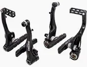 Shimano, Deore BR-T610, MTB Linear Pull Brake, Front, 168g, Black, EBRT610FX41XLP