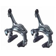 Shimano, Tiagra BR-4700, Caliper Brake, Front and Rear, Reach: 39-51mm, Grey, Pair