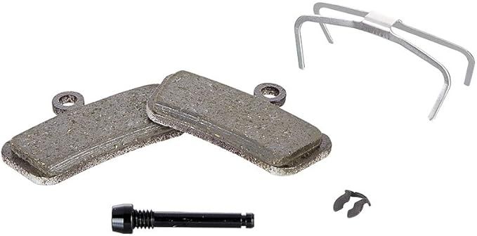 SRAM, Guide/Trail, Disc Brake Pads, Shape: SRAM Guide/Avid Trail, Organic, Pair, Steel back plate