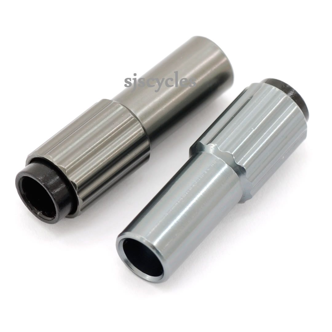 Jagwire, Barrel adjusters, Titanium, For 4mm shift housing,  Pack of 2