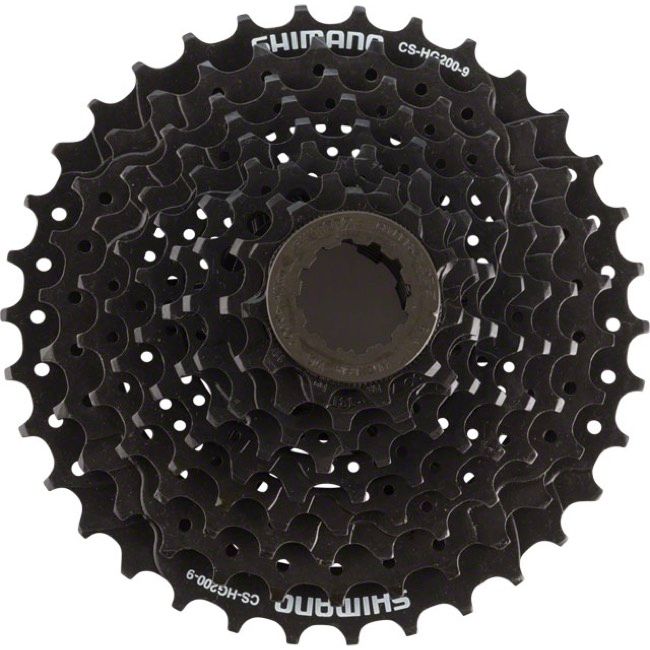 Shimano, CS-HG400-9, 9sp. cassette, 12-14-16-18-21-24-28-32-36T