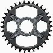 Shimano, SLX SM-CRM75, Chainring, Teeth: 30, Speed: 12, BCD: Direct Mount, Aluminum/Composite/Steel, Grey