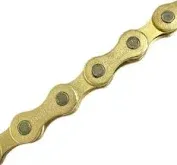 KMC, S1, Chain, Speed: 1, 8.6mm, Links: 112, Gold