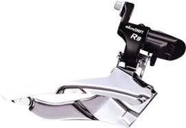 microSHIFT R8 Front Derailleur 7/8-Speed Triple, 50/39/30T, 31.8/34.9 Band Clamp, Shimano Compatible