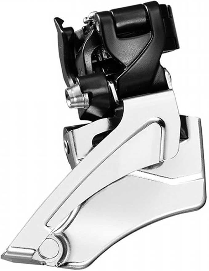 microSHIFT MarvoLT Front Derailleur 9-Speed Double, 42T Max, 31.8/34.9mm, High Clamp, Shimano Compatible