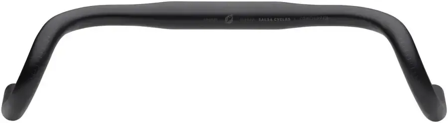 Salsa Cowchipper Drop Handlebar - Aluminum, 31.8mm, 46cm, Black