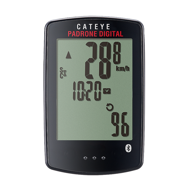 CatEye, Padrone Digital, Computer, GPS: No, HR: Optional, Cadence: Optional, Black