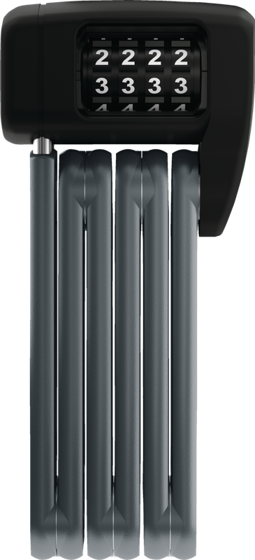 Abus, Bordo Lite Mini 6055C, Folding Lock, Combination, Black