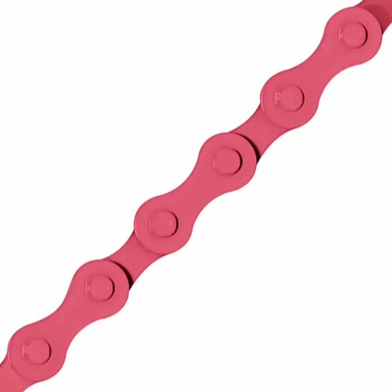 KMC, S1, Chain, Speed: 1, 1/8'', Links: 112, Pink