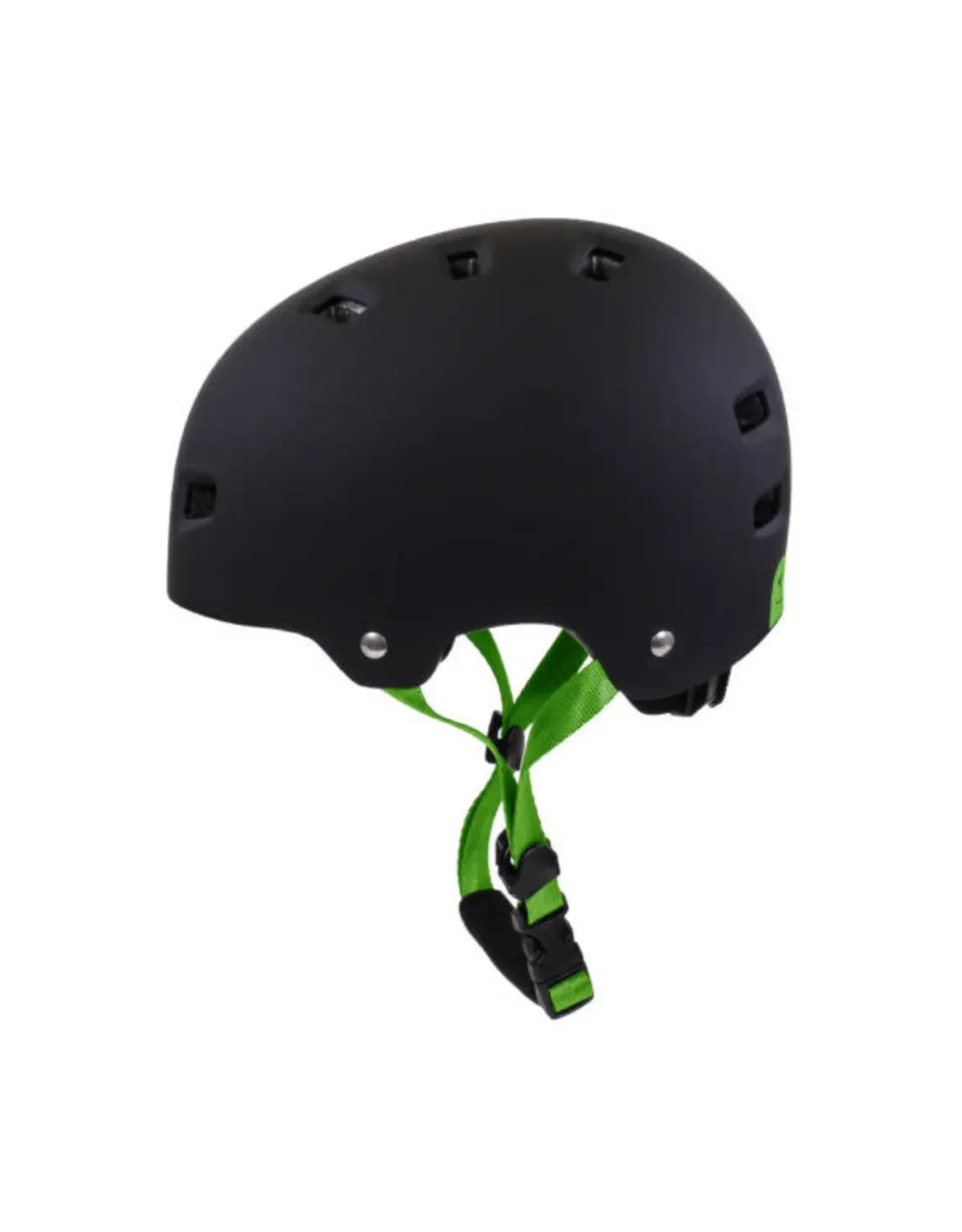 Serfas Bucket Helmet, Color: Black/Green, Size: Adult
