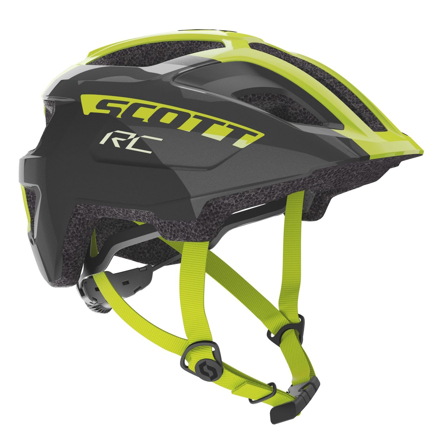 Scott Helmet Jr Spunto, Color: black/radium yellow RC, Size: OS