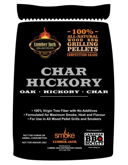 Lumber Jack BBQ Pellets, Flavour: Charwood Hickory