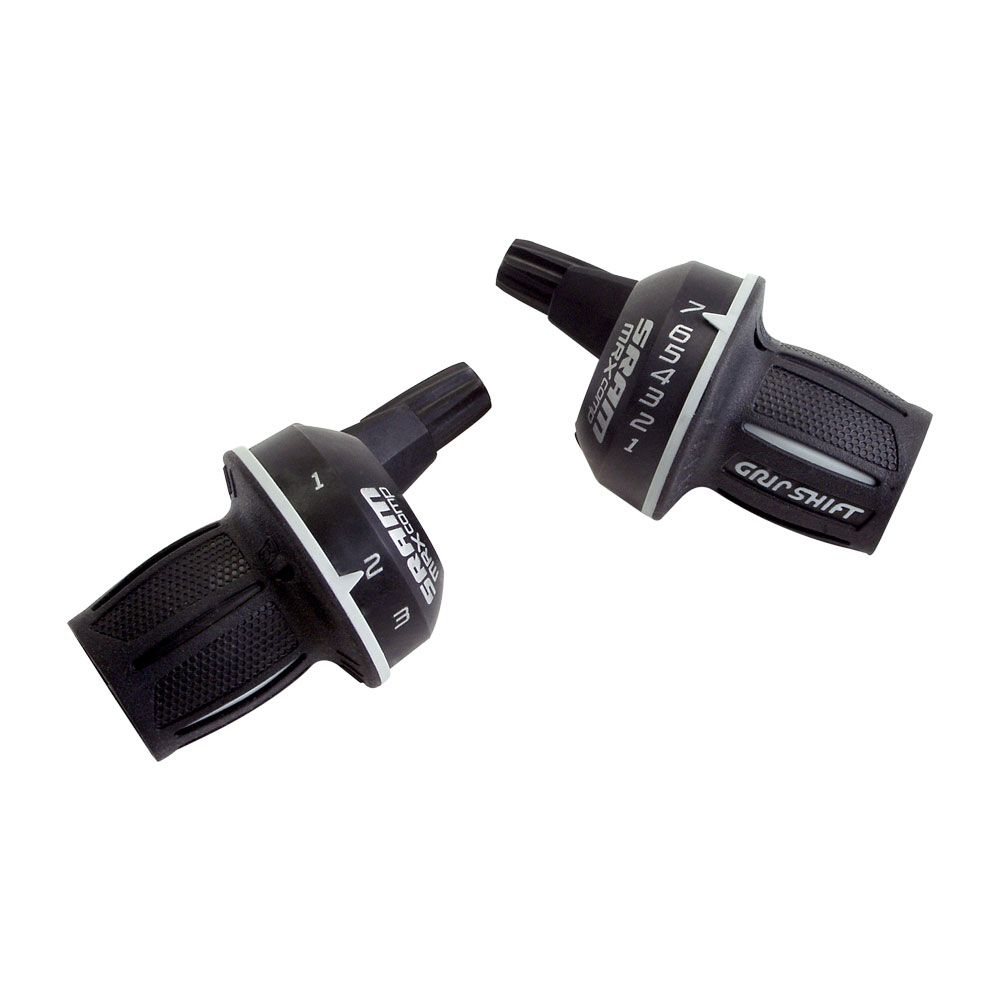 SRAM, MRX Comp, Gripshift shifter, Rear, 7sp