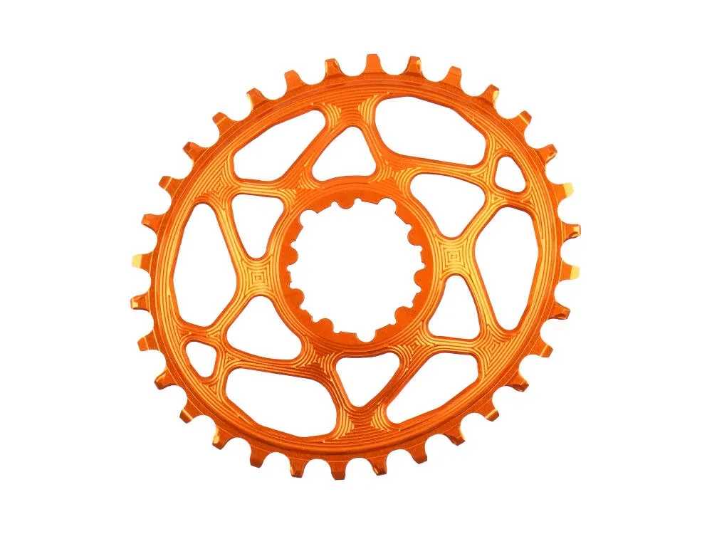absoluteBLACK Oval, 30t, Orange,  SRAM DMCR 3mm
