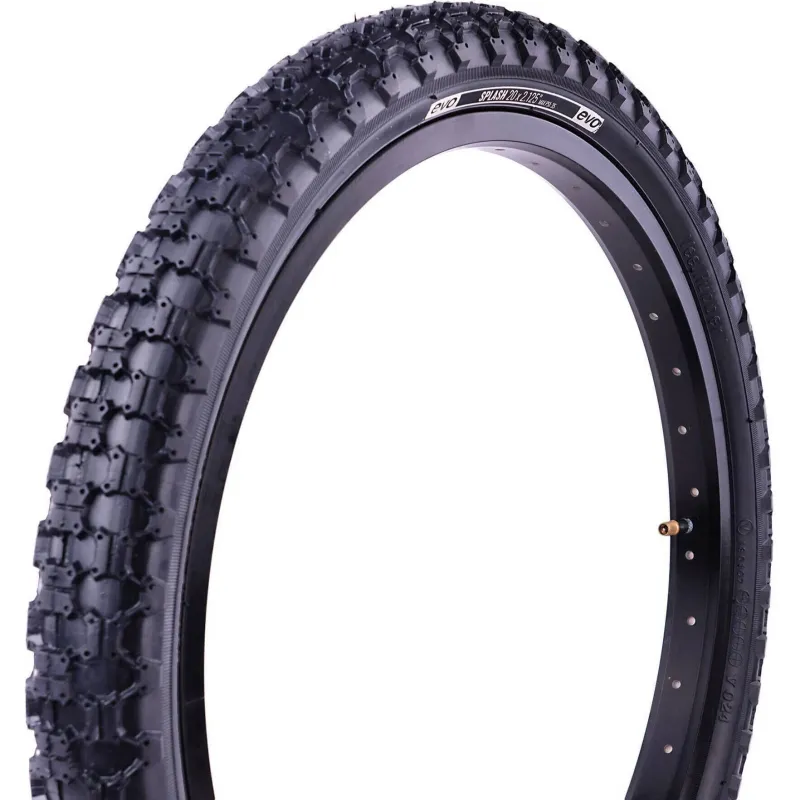 EVO, Splash, Tire, 20''x1.75, Wire, Clincher, Black