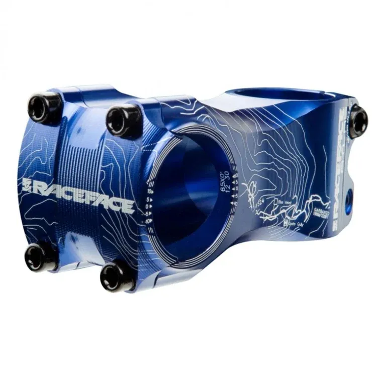 Race Face Atlas Stem, 31.8mm, 65x0, Blue