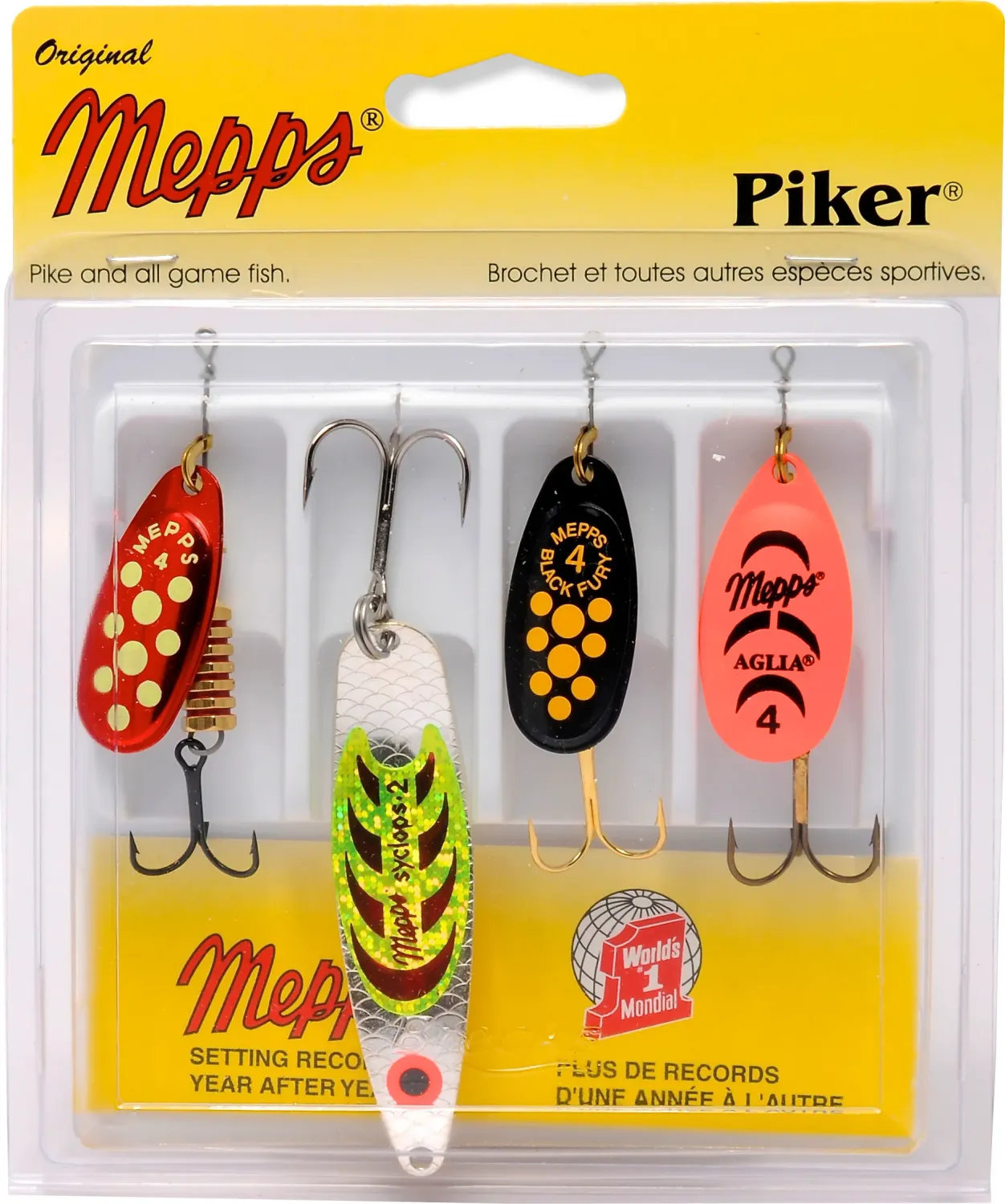 Mepps Piker 4 pack