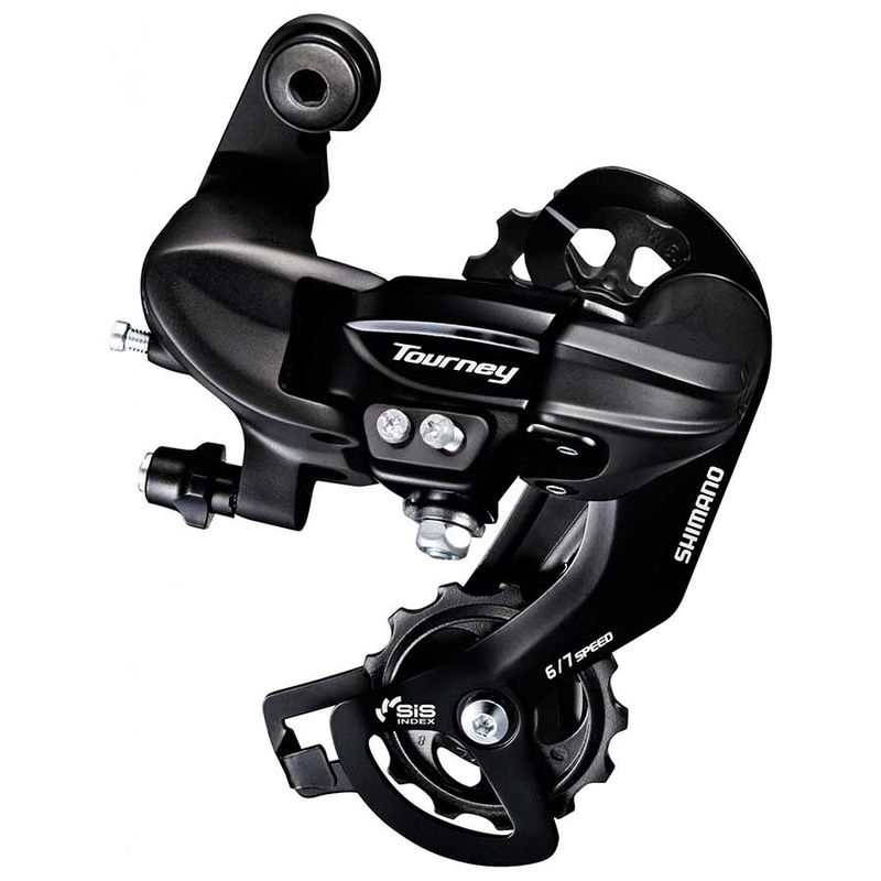Shimano, Tourney RD-TY300, Rear derailleur, 6/7sp., SGS, Black, Direct attachment