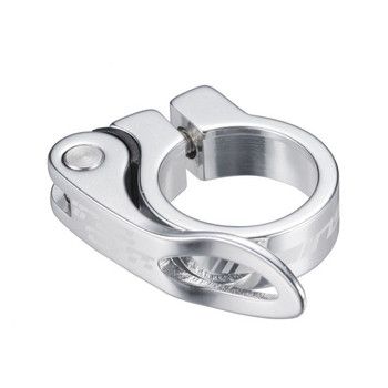 Box One, Fixed Seat Post Clamp Kit, 25.4, Gun Metal