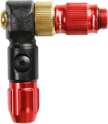 Lezyne, Floor Pumps ABS-1 Pro HP Head, High Volume, Red
