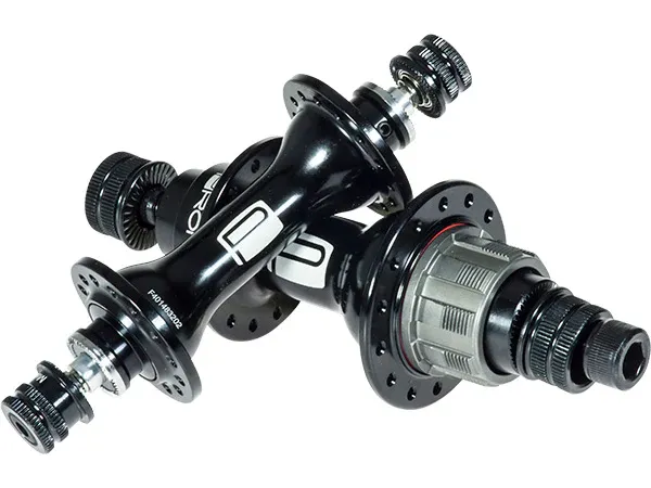 Promax HB-M1 Mini Hub Set - 3/8" Axle, 28H, Black