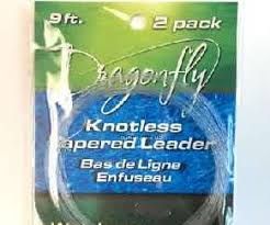 Dragonfly Tapered leaders 6lb 9ft