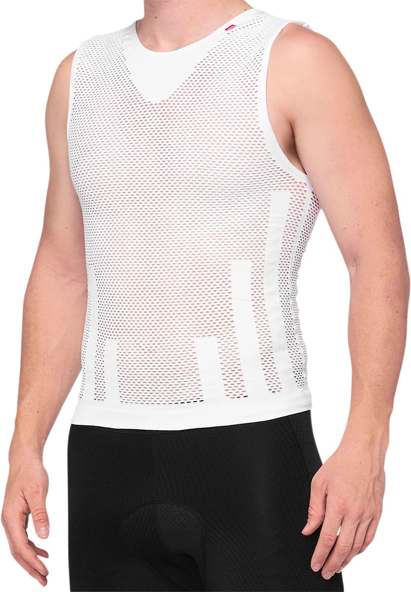 100% Zephyr Cooling Tank White s/m
