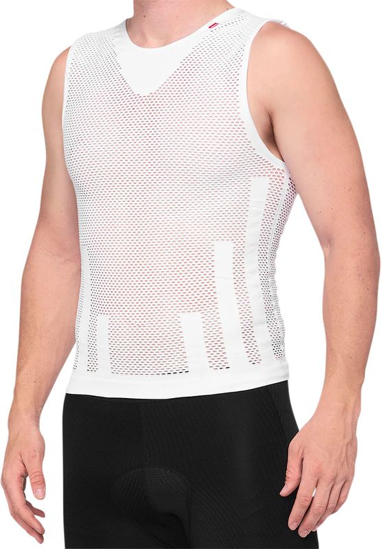 100% Zephyr Cooling Tank White s/m