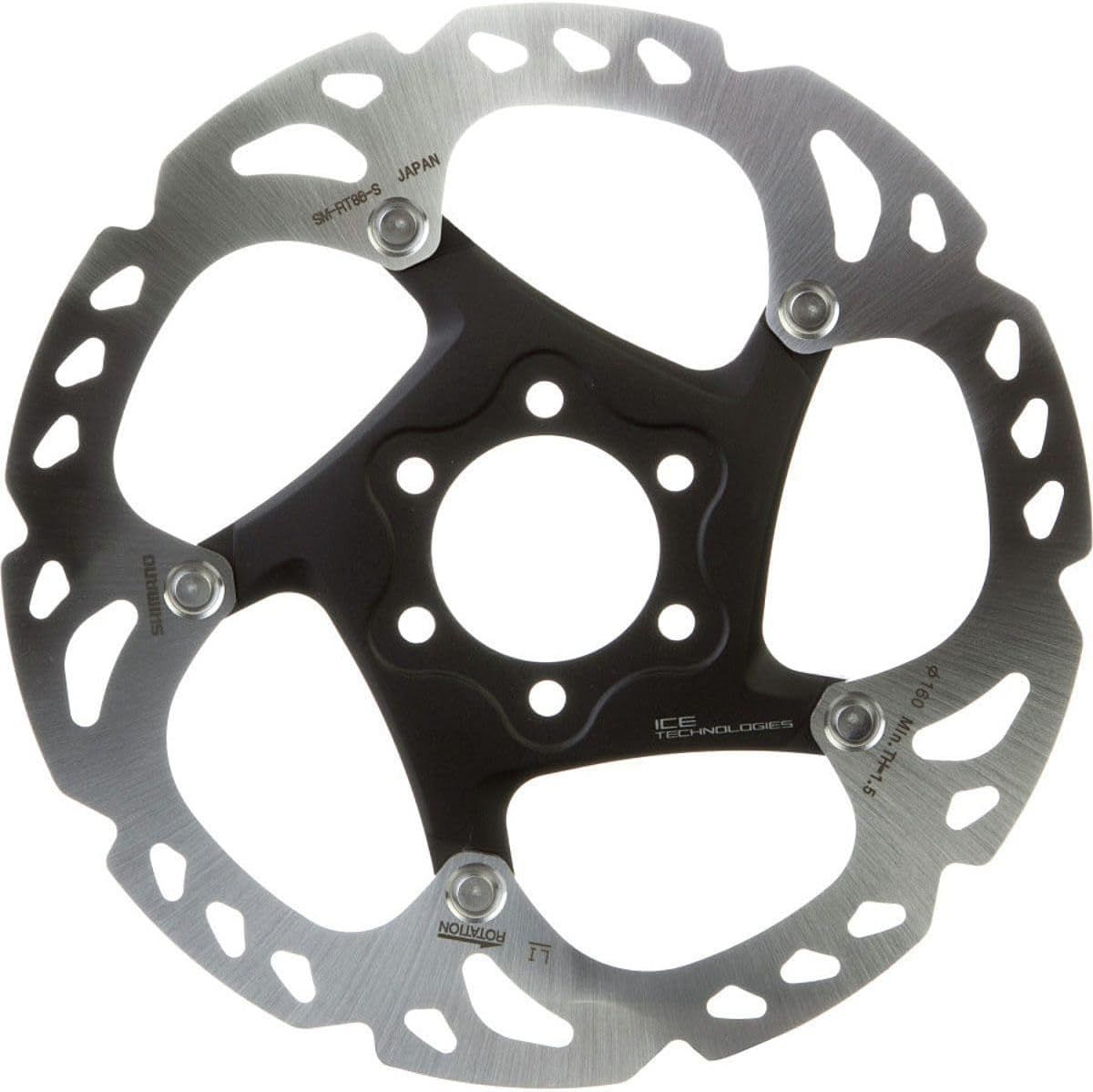 Shimano, XT SM-RT86, Rotor, 180mm, ISO, Ice-Tech