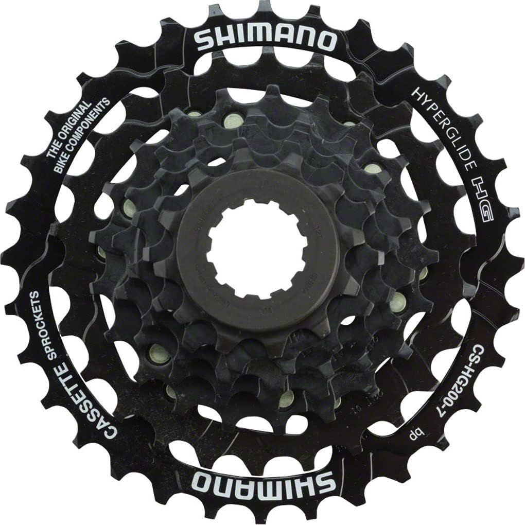 Shimano, CS-HG200-9, 9sp. cassette, 11-13-15-17-19-21-24-28-32T