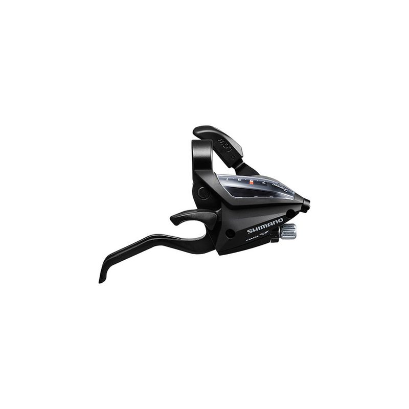 Shimano, Altus ST-EF500, Shifter-Brake Lever, Speed: 3x7, Black, Set
