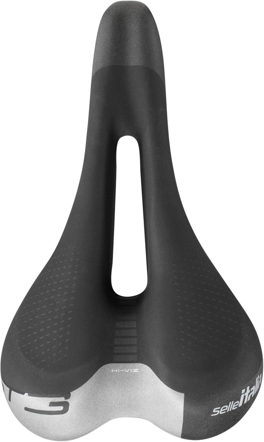 Selle Italia, ST 3 SuperFlow, Saddle, 270 x 160mm, 406g, Black/Hi-Viz