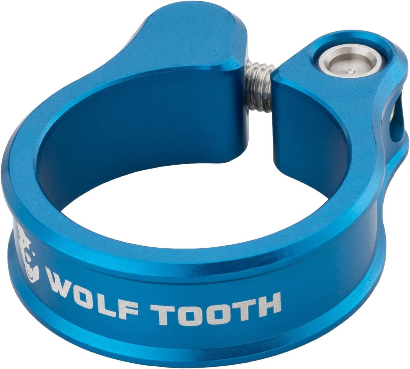 Wolf Tooth Components, Seatpost Clamp, 31.8mm, Blue