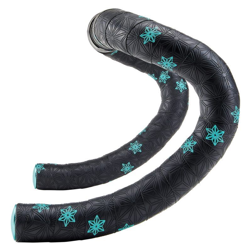 Supacaz, Super Sticky Kush - Galaxy, Handlebar Tape, Celeste Print