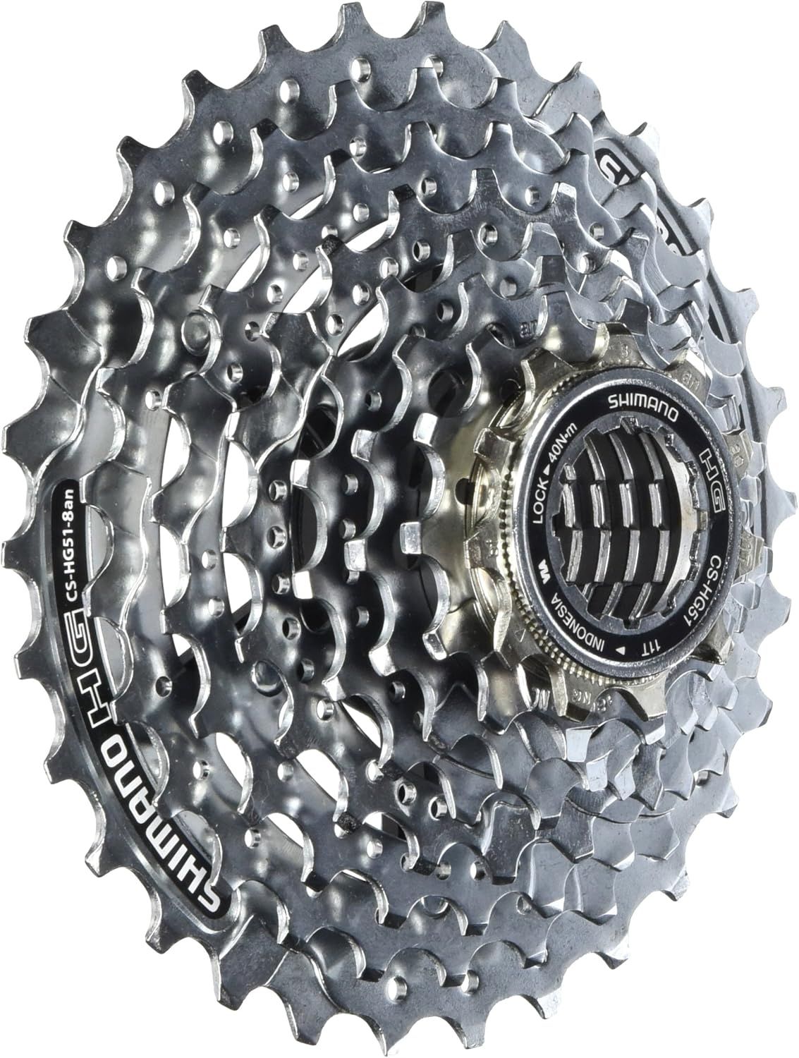 Shimano, CS-HG50-8-S, 8sp. cassette, 11-32T, 11-13-15-18-21-24-28-32