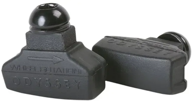 Odyssey Ghost Brake Pads Black Normal Compound Threaded Post