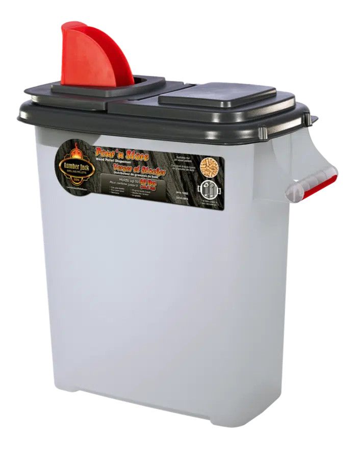Lumber Jack Pour n Store Pellet Dispenser
