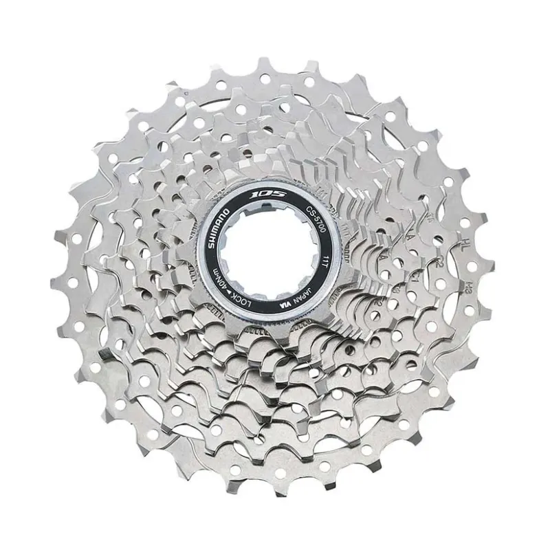 Shimano, 105 CS-5700, 10sp. cassette, 11-28T, 11-12-13-14-15-17-19-21-24-28