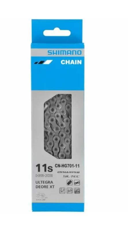 Shimano, CN-HG701-11, Chain, Speed: 11, 5.5mm, Links: 126, Silver