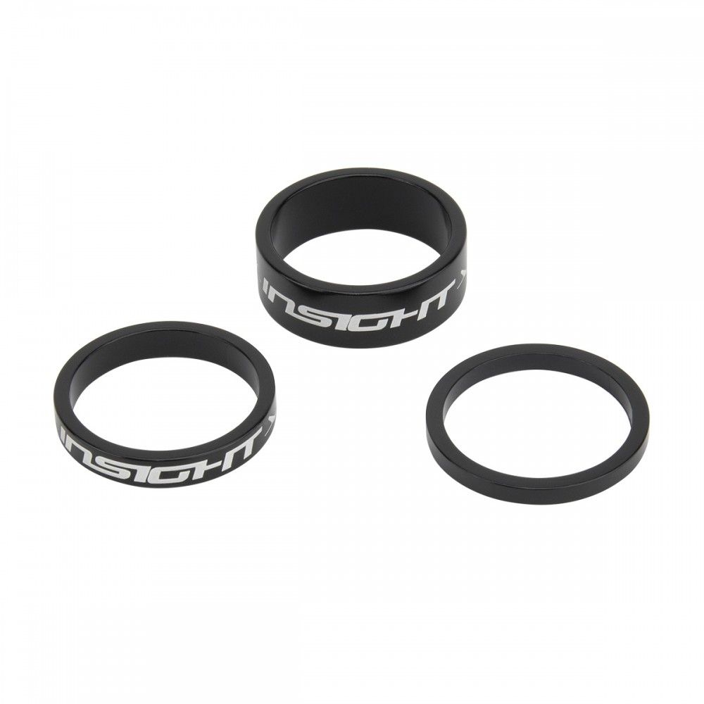 Insight Spacers Pack 1" - Black