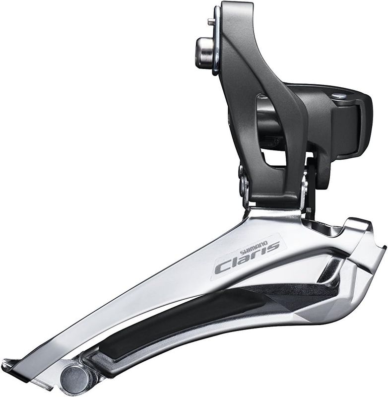 Shimano, Claris FD-R2000, Front derailleur, 2 x 8sp., Down Swing, Down Pull, High 28.6/31.8/34.9mm