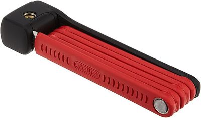Abus, Bordo Lite Mini 6055, Foldable lock, Key, 5mm, 60cm, 2', Red
