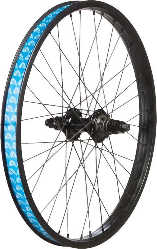 49N Wheel Rear 20" BMX Solid 14mm Axle, 9T BLK