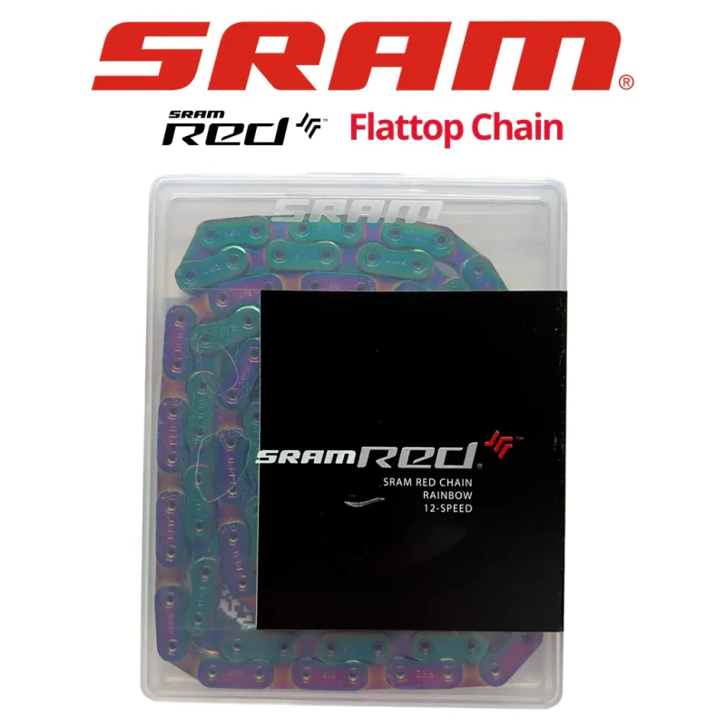 SRAM, Red AXS D1, Chain, Speed: 12, Links: 120, Rainbow