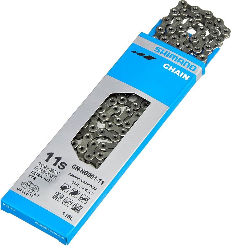 Shimano, CN-HG901-11, Chain, 11sp., 116 links, Silver